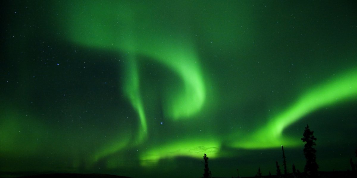 Polarlichter über Alaska