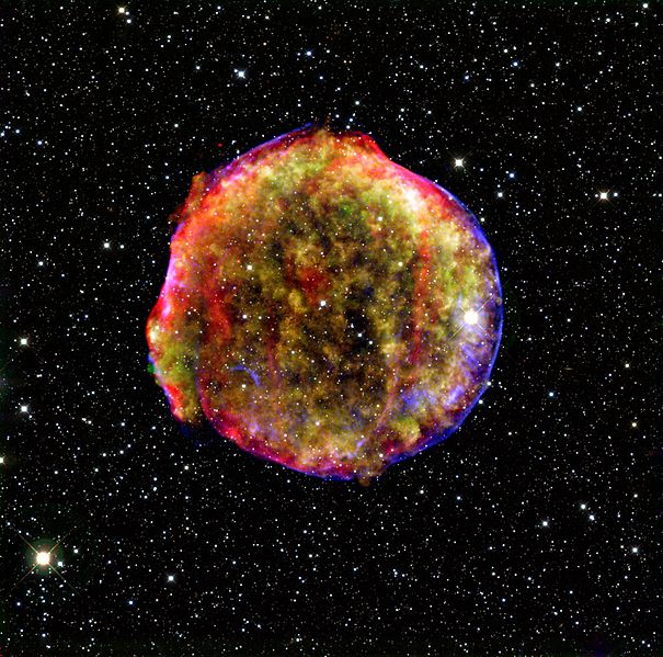 des débris d’une Supernova de type 1a