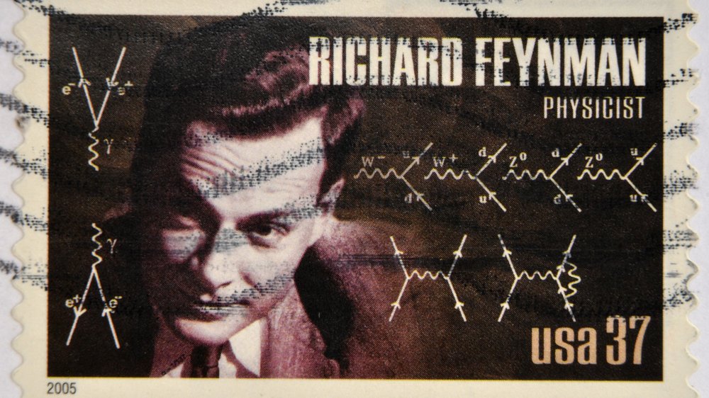 US-Briefmarke mit Richard Feynman