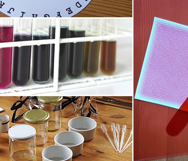 Collage d'images de quelques expériences de la chasse au trésor