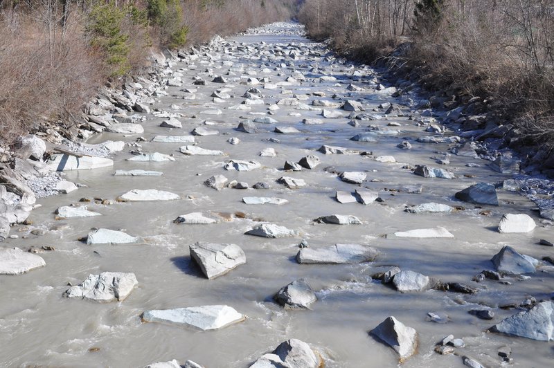 Flussbett bei Landquart