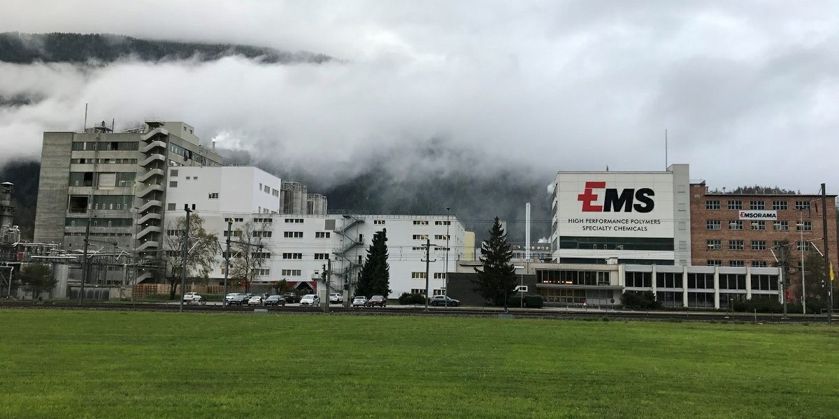 Gebäude von EMS-Chemie