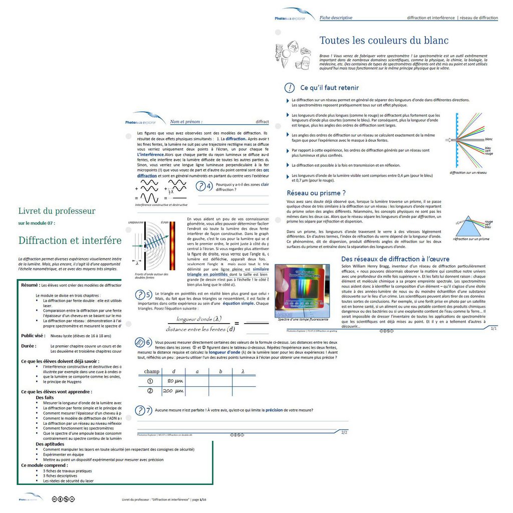 Exemple de documents pour l'enseignant