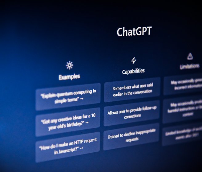 Capture d'écran des informations sur ChatGPT du site web d'OpenAI