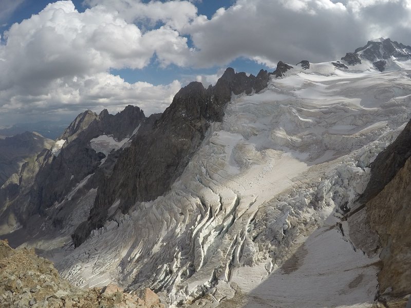 Glacier de l'Homme, La Meije &#40;FR&#41;. Image: Noémie Frezel