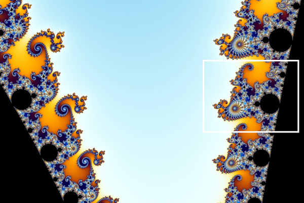 Mandelbrot-Menge, Zoom 2