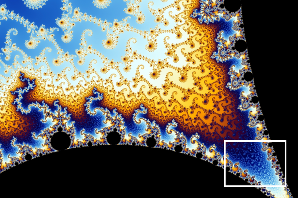 Mandelbrot-Menge, Zoom 9