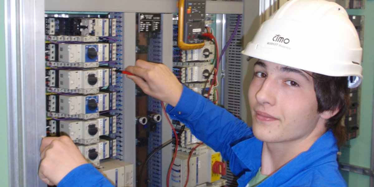 Maxence Roduit, apprenti automaticien