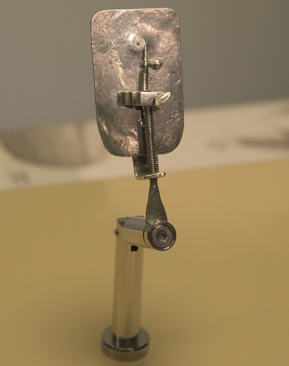 Mikroskop aus dem 17. Jahrhundert, Museumsstück