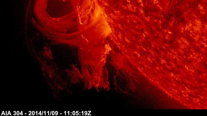 Protubérances solaires