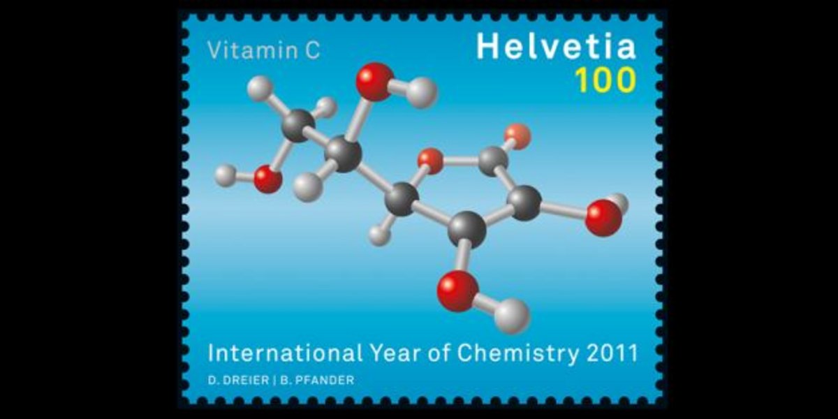 Vitamin C – das Sujet einer neuen Briefmarke