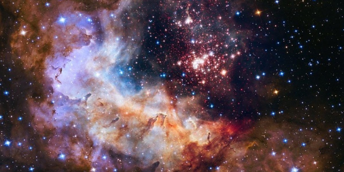 Westerlund 2, une image prise par Hubble en 2015