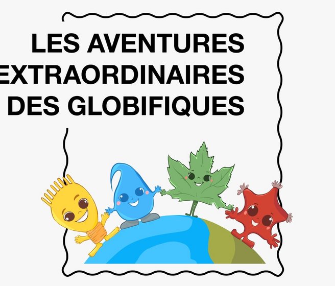 Quatre personnages attachants pour découvrir des concepts scientifiques