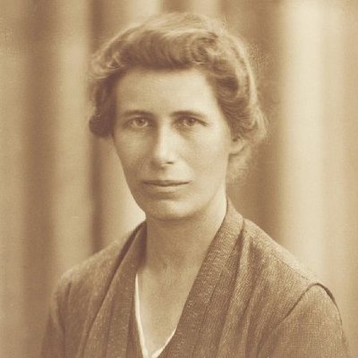 Historisches Foto von Inge Lehmann