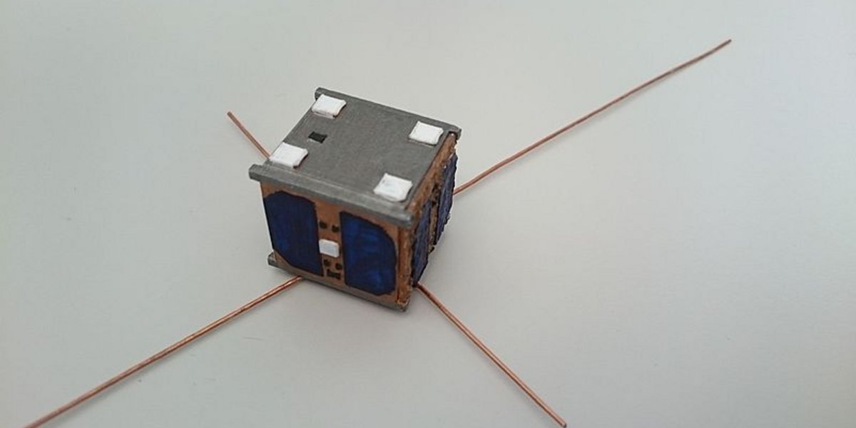 3D Modell des Minisatelliten CubETH