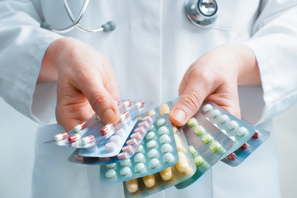 Auswahl von Tabletten