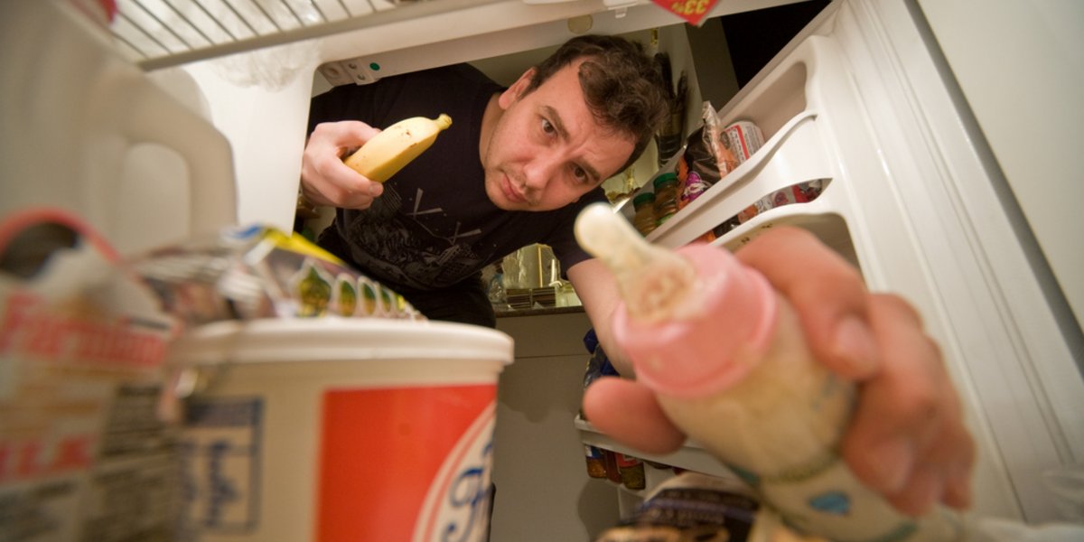 Im Kühlschrank bleiben leicht verderbliche Lebensmittel länger frisch