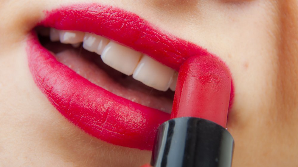 Roter Lippenstift