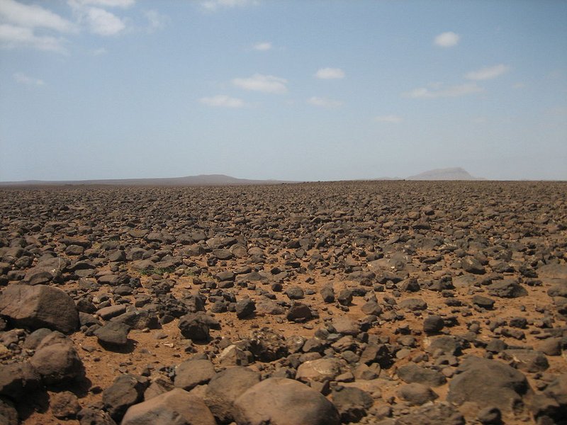 Stein-/Felswüste auf Boa Vista Stein-/Felswüste auf Boa Vista