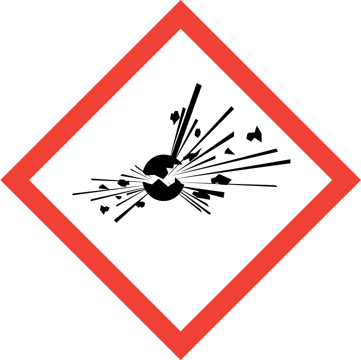 Gefahrensymbol: Explosiv