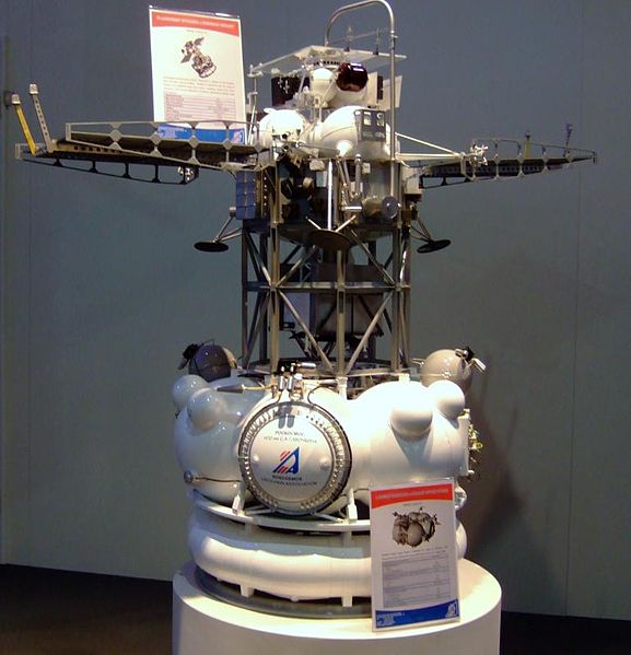 Modell der Mars-Sonde Phobos-Grunt