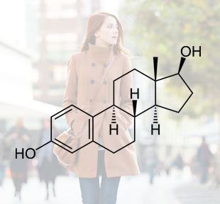 L'estradiol est une hormone sexuelle féminine.