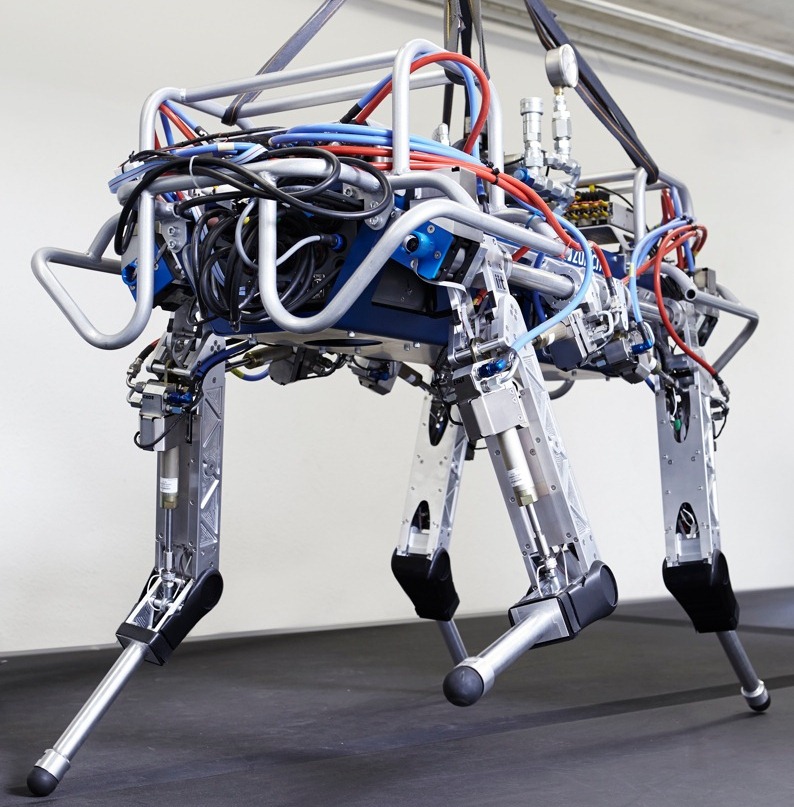 Robot qui court HyQ de l'EPFZ