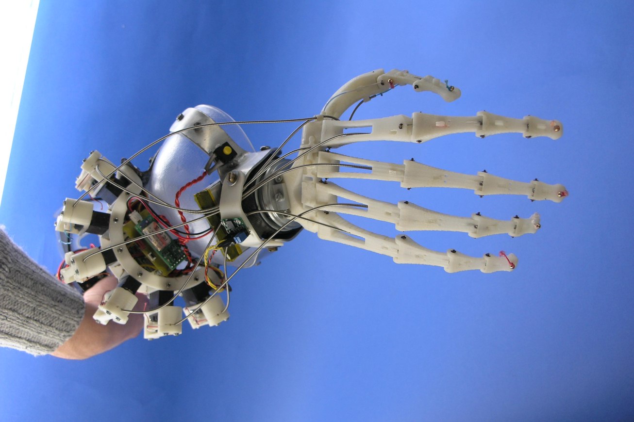 Main robotisée d'un nouveau genre