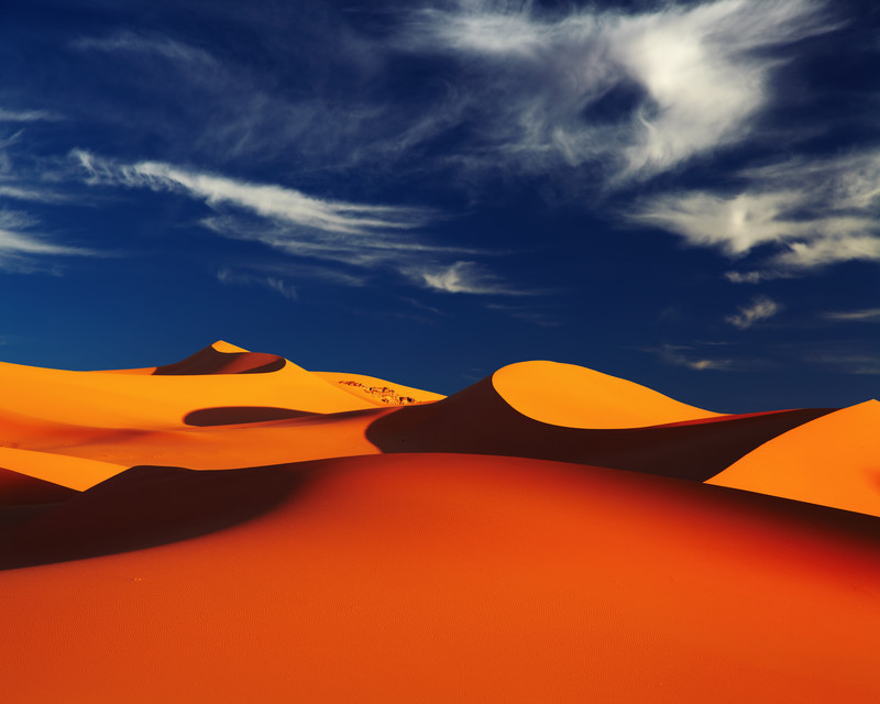 Sandwüste in Sahara