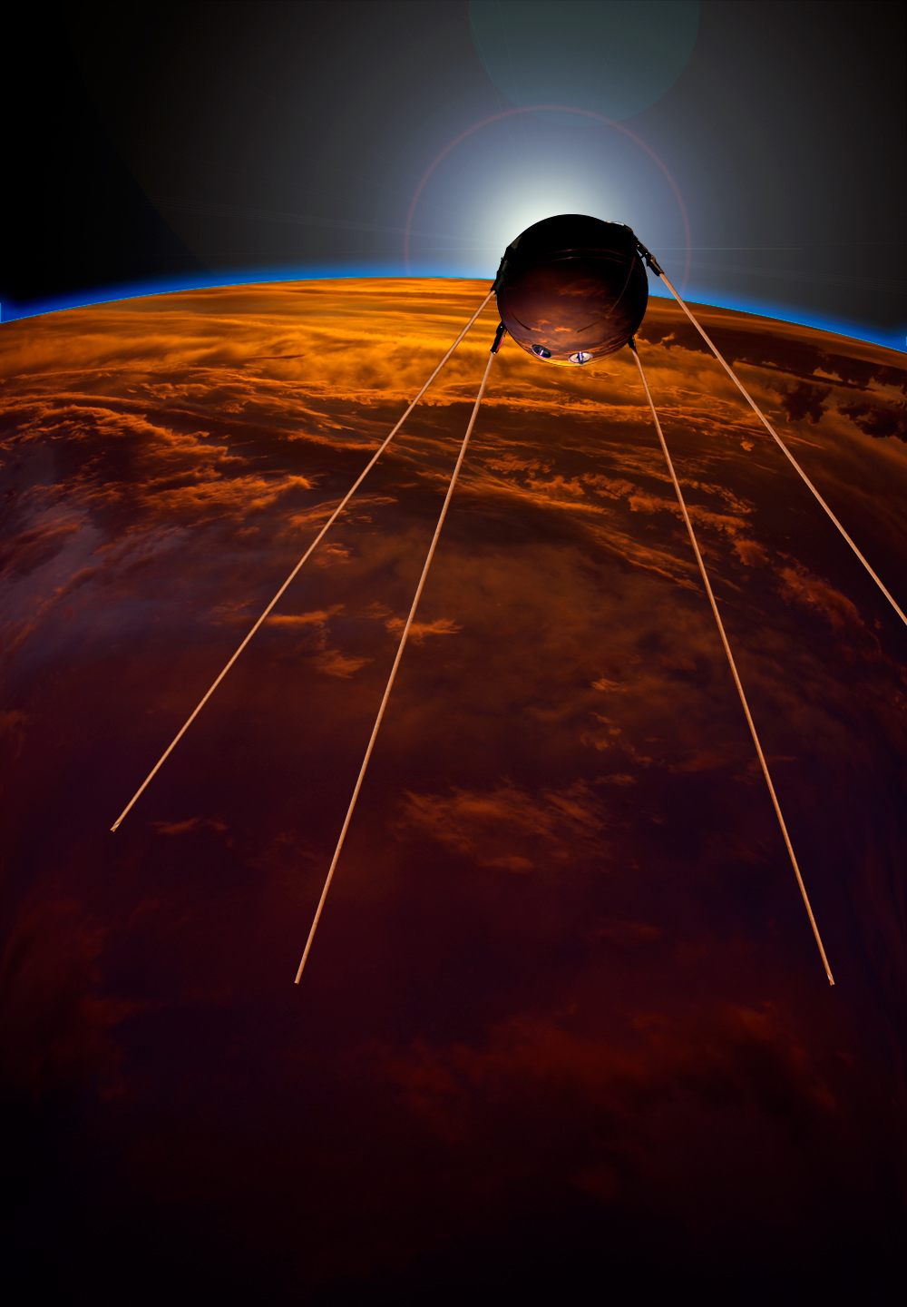 L'aube des voyages dans l'espace