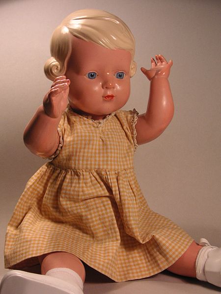 Puppe aus Zelluloid &#40;1950&#41;
