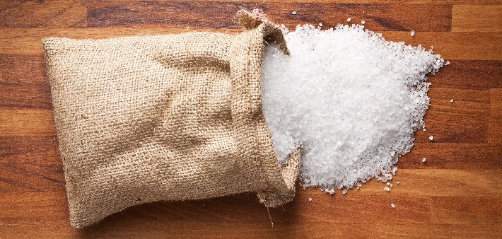 Sac contenant du chlorure de sodium