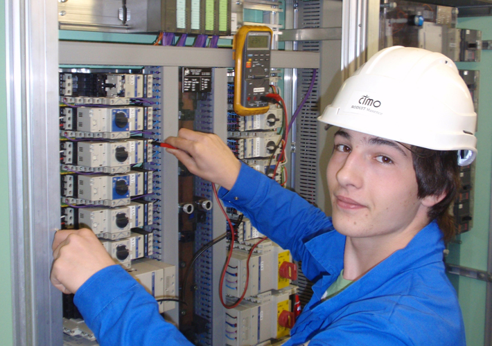 Maxence Roduit, apprenti automaticien