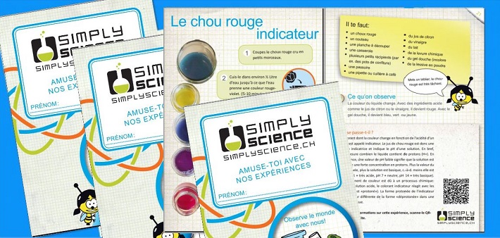 Quelques expériences présentées sur notre site regroupées dans un livret