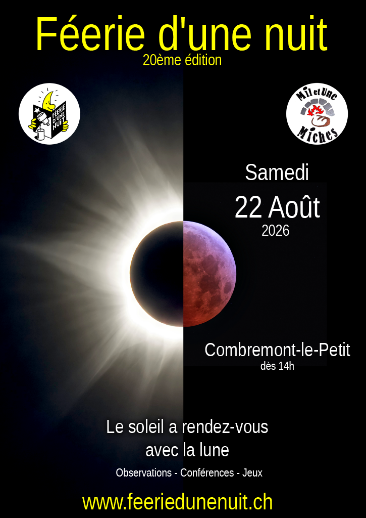 Affiche 2026 de F&eacute;&eacute;rie d'une nuit