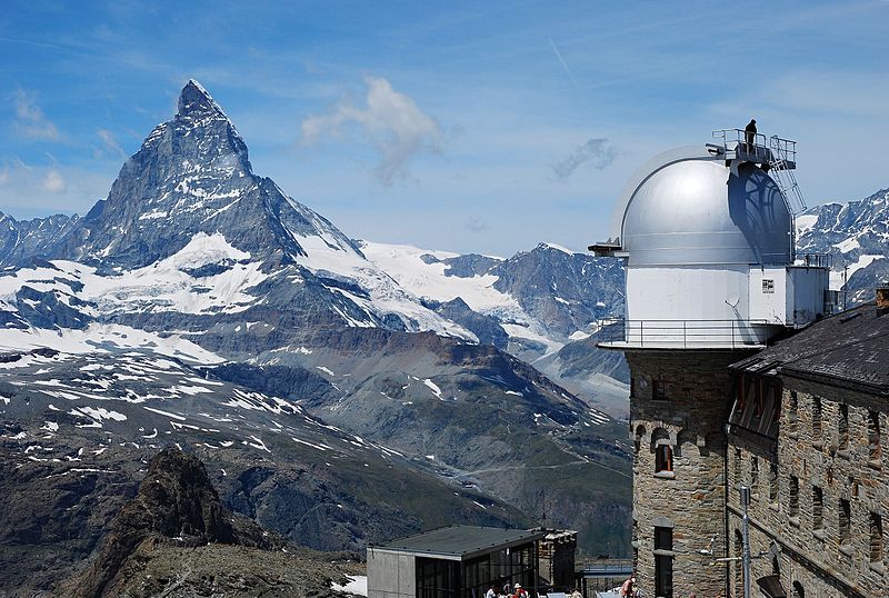 Observatoire du Gornergrat et Cervin