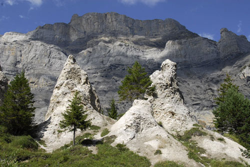 Pyramide de Gypse, Derborence